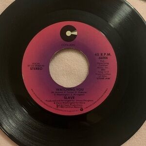 Slave “Watching You” “Dreamin” Vintage 1980 45 Vinyl Record
